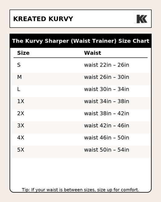 The Kurvy Shaper (Waist Trainer)