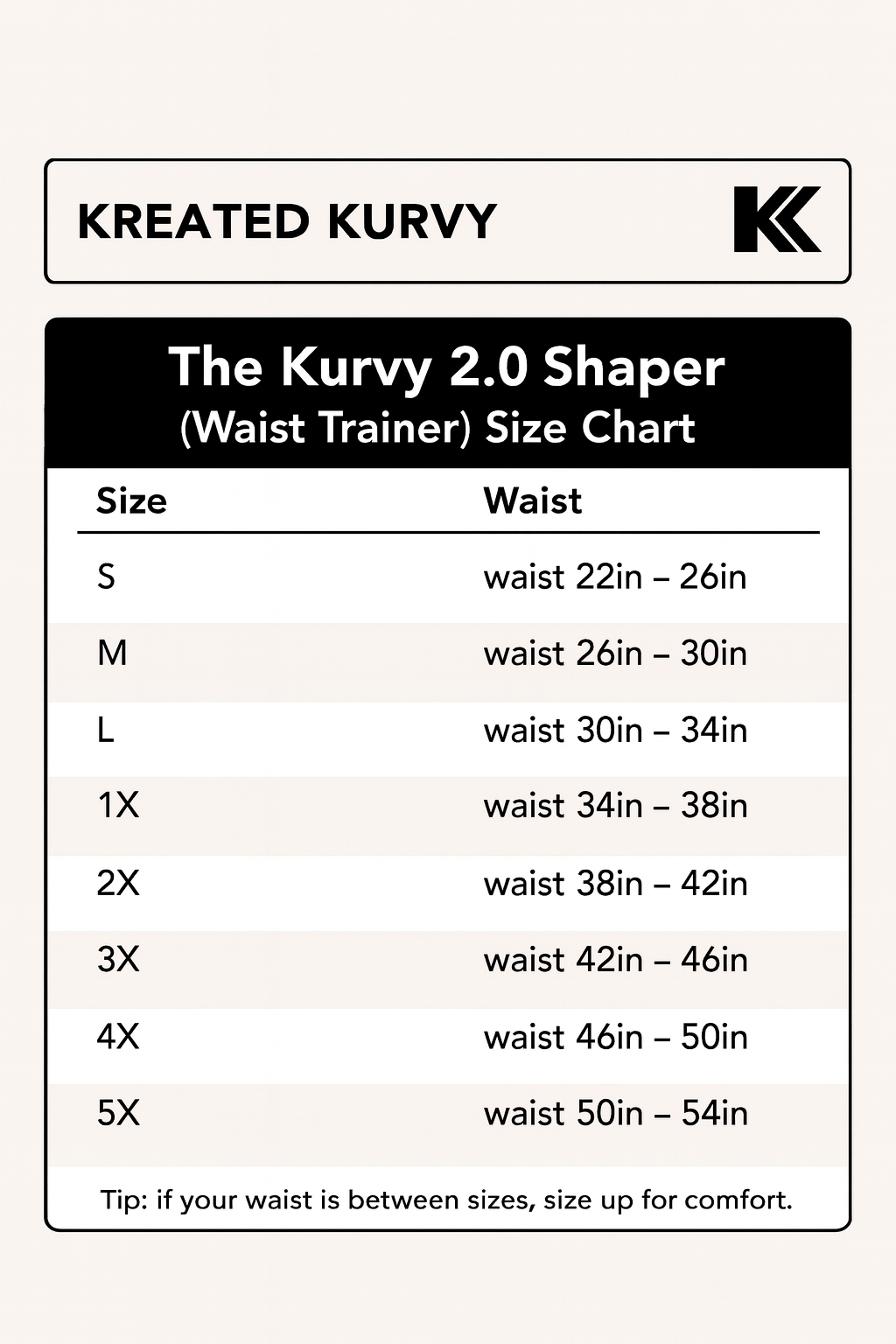 The Kurvy Shaper 2.0
