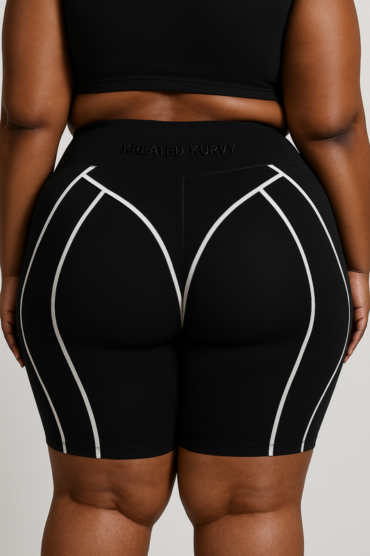 “The Kurvy” Active Biker Shorts